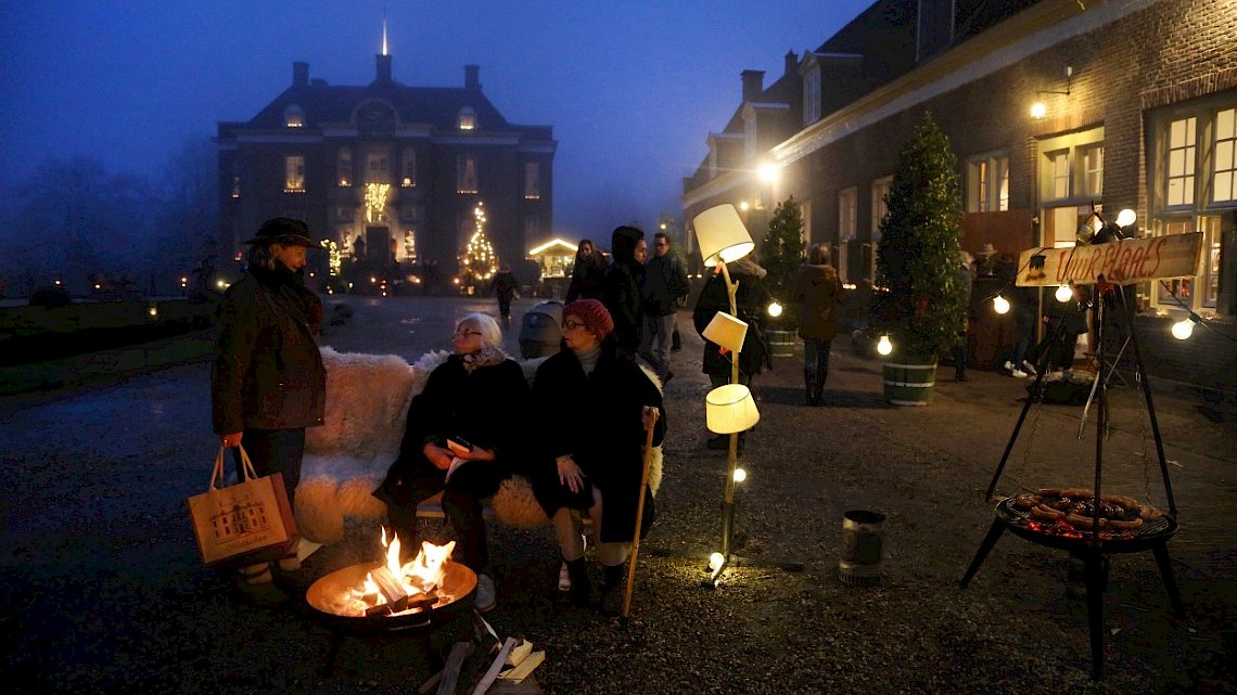 Kasteel Middachten in kerstsferen Naober Magazine